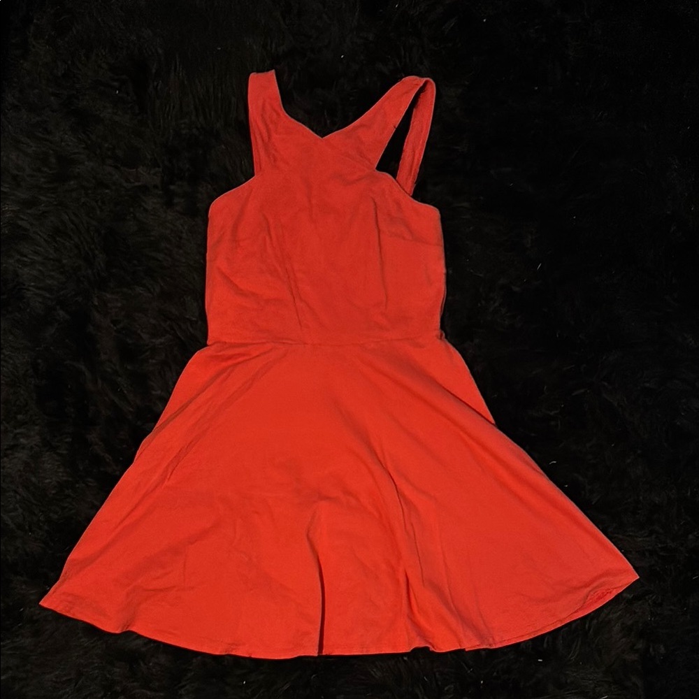 Hollister high neck skater dress